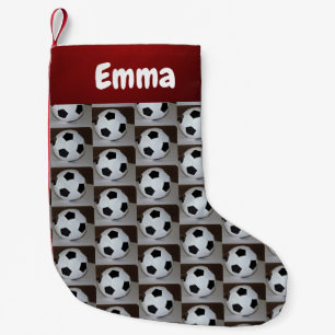Soccer Christmas Small Christmas Stocking