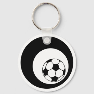 soccer. cicles. key ring