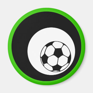 soccer : circles : magnet
