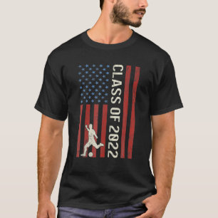 Soccer Class Of 2022 Vintage Flag Gift Mens Boys T-Shirt