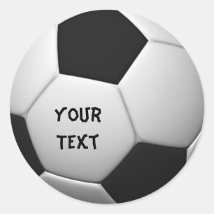Soccer Classic Round Sticker