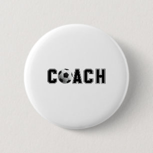 Soccer Coach 6 Cm Round Badge