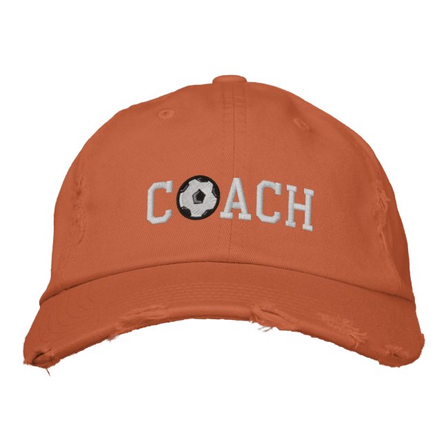 Soccer Coach Cap (Front)