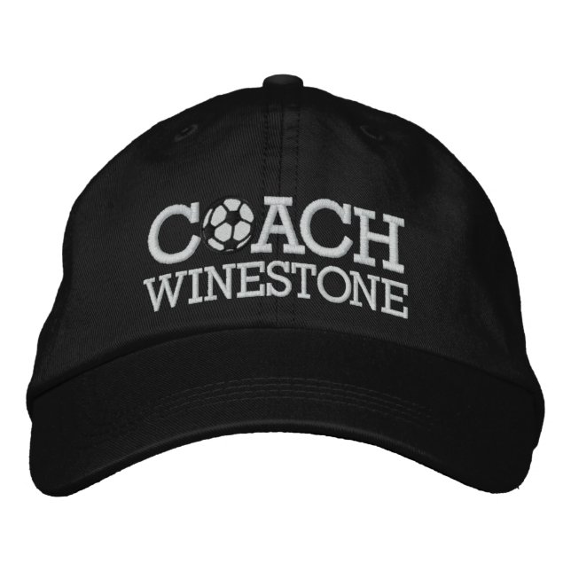 Soccer Coach Cap - SRF (Front)