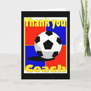 Soccer Coach card