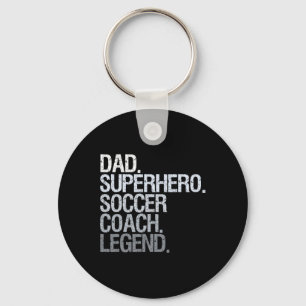 Soccer Coach Dad  Key Ring