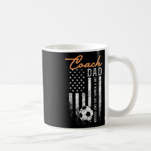 Soccer Coach Dad Like A Normal Dad Only Cooler Usa Coffee Mug