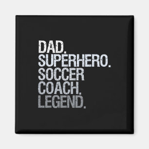 Soccer Coach Dad Magnet