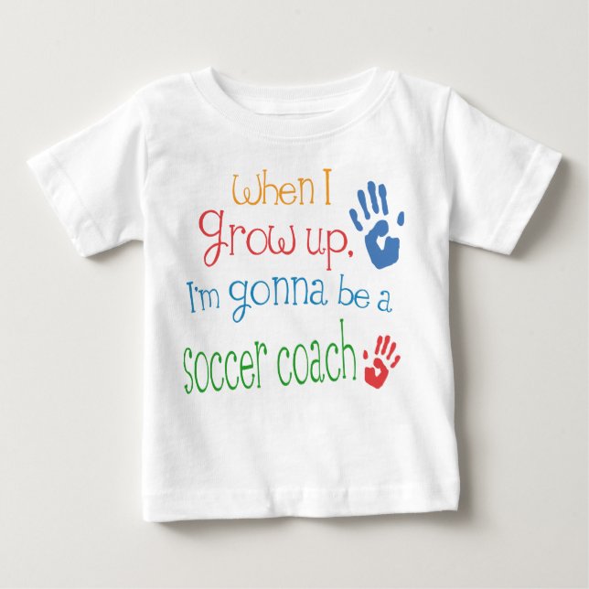 Soccer Coach (Future) Infant Baby T-Shirt (Front)