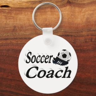 Soccer Coach Key Ring