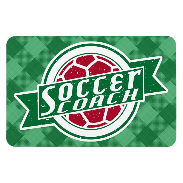 Soccer Coach Magnet (Horizontal)
