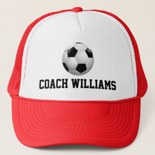 Soccer Coach Personalised Trucker Hat