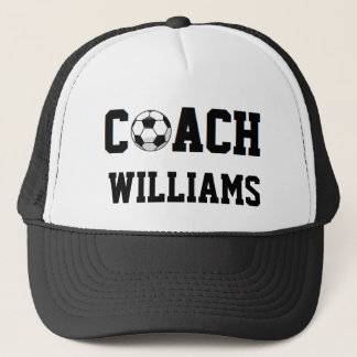 Soccer Coach Personalised Trucker Hat