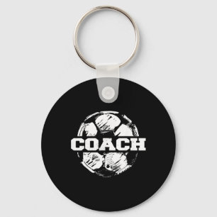 Soccer Coach Soccer Ll Split Funny Soccer Coach Key Ring