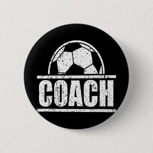Soccer Coach Sports Coaching Staff Soccer Dad Fath 6 Cm Round Badge