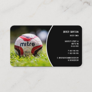 Soccer Coach   Sports Gifts Business Card