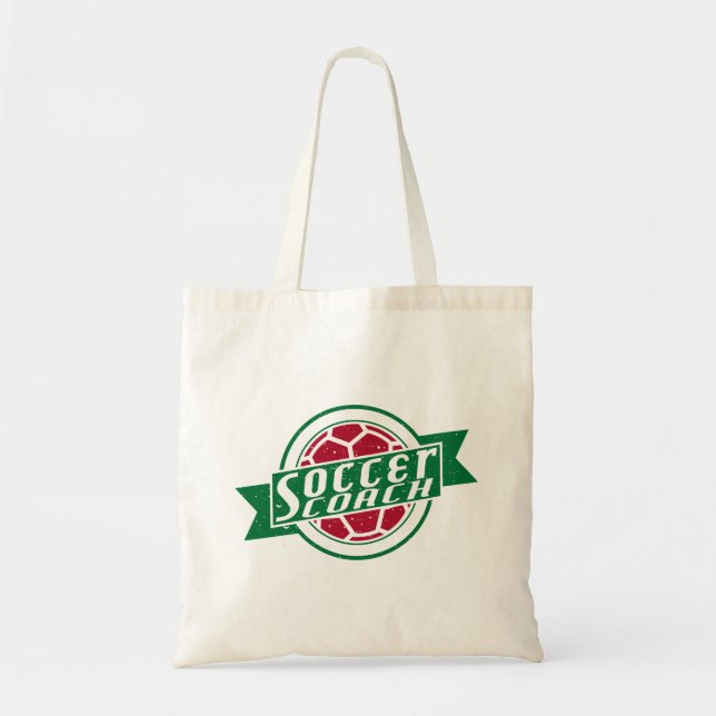 Soccer Coach Tote Bag (Front)