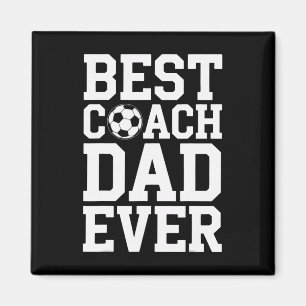 Soccer Coaching Legend Best Coach Dad Ever Player  Magnet
