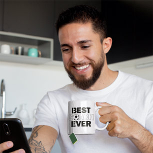 Soccer Coach's BEST COACH EVER Soccer Team Sports Coffee Mug