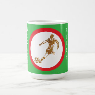 SOCCER COFFEE MUG