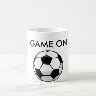 Soccer coffee mug. coffee mug