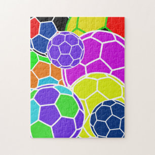 SOCCER COLLAGE JIGSAW PUZZLE