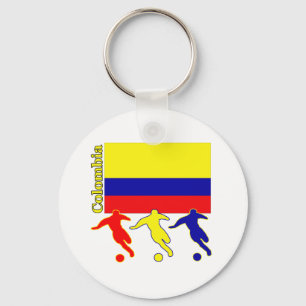 Soccer Colombia Key Ring