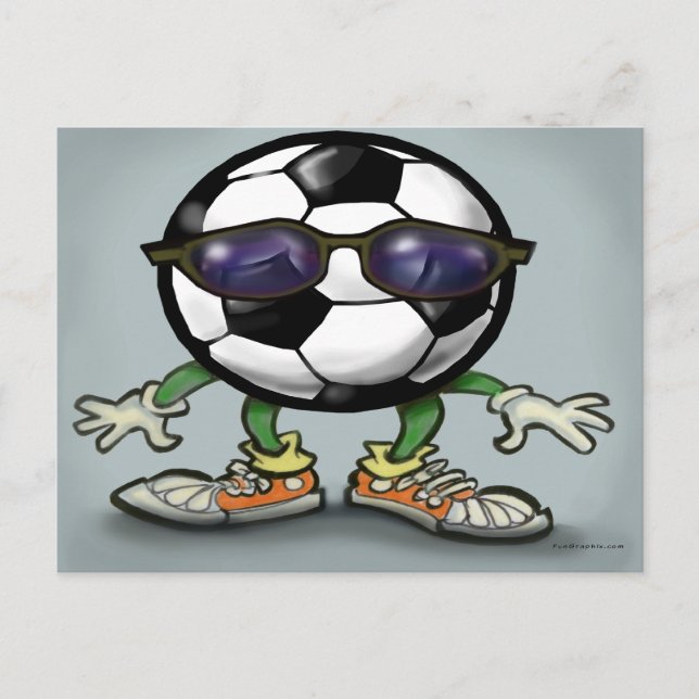 Soccer Cool Postcard (Front)