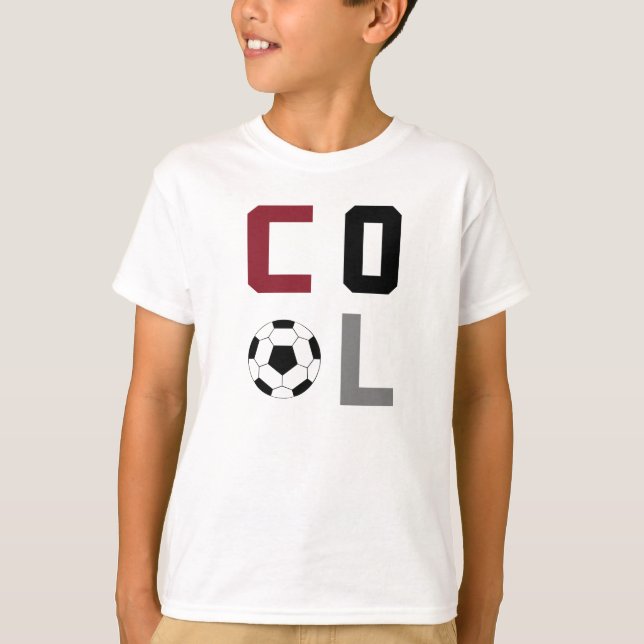 Soccer Cool Unisex Kids Tee (Front)