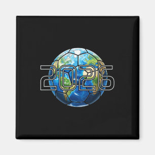 Soccer Covers The Globe 2026 Magnet