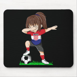 Soccer Croatia Jersey Shirt Croatian Flag Footll G Mouse Pad