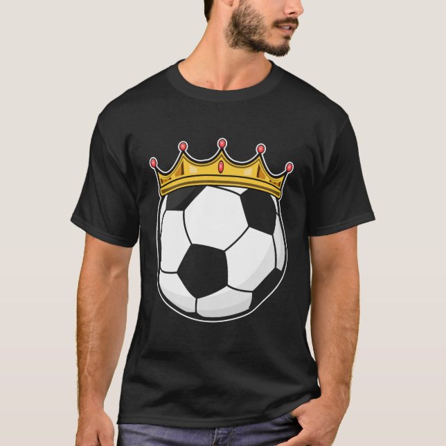 Soccer Crown Queen T-Shirt (Front)