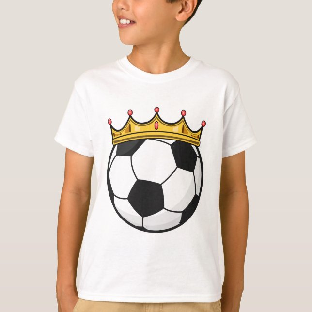 Soccer Crown Queen T-Shirt (Front)