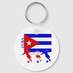 Soccer Cuba Key Ring