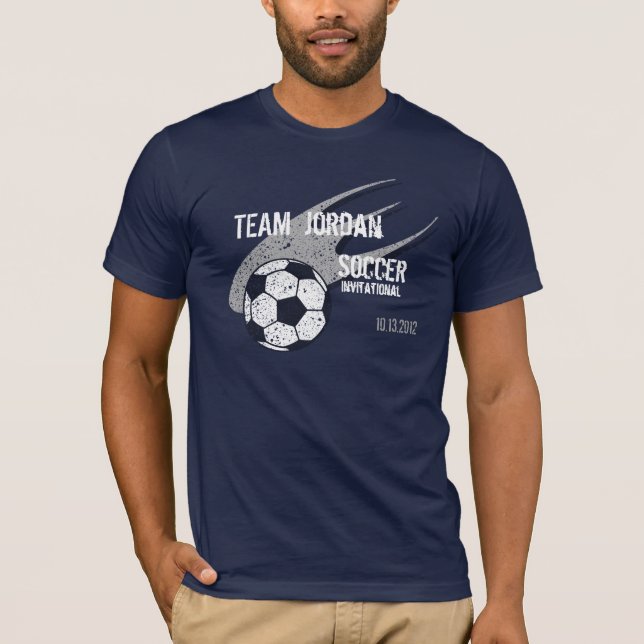 Soccer Customisable T-Shirt (Front)
