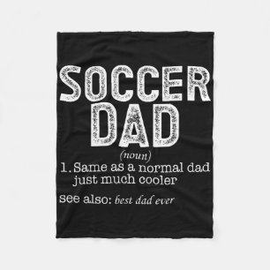 Soccer Dad _5  Fleece Blanket
