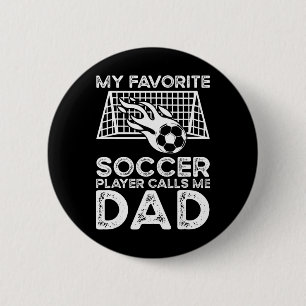 Soccer Dad _6 6 Cm Round Badge