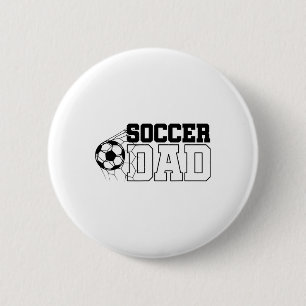 Soccer Dad 6 Cm Round Badge