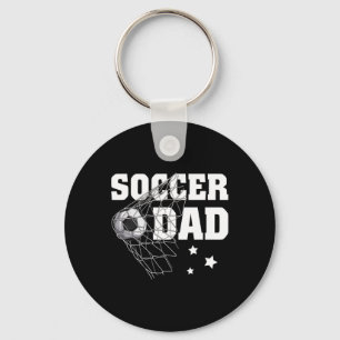 Soccer Dad Daddy Soccer Sport Lover Fan Fathers Da Key Ring