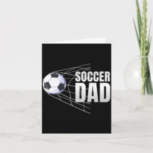 Soccer Dad Footll Sport Footller Soccer Player Fat Card