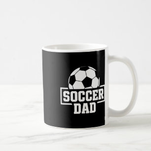 Soccer Dad Funny Men's Footll Coaching And Support Coffee Mug