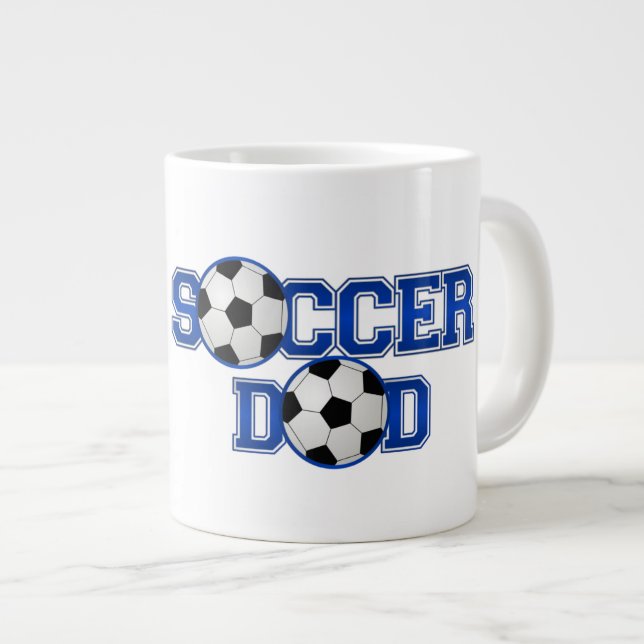 Soccer Dad Jumbo Mug (Front Right)