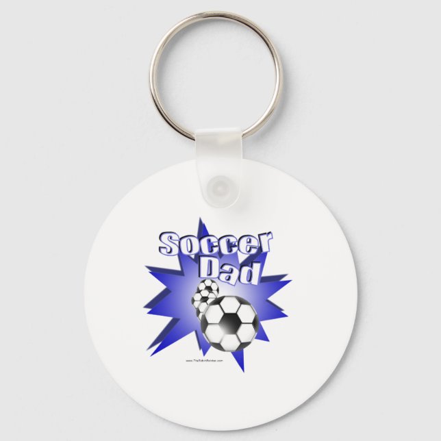 Soccer DAD Key Ring (Front)
