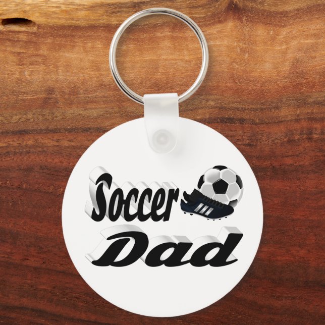 Soccer Dad  Key Ring (Front)