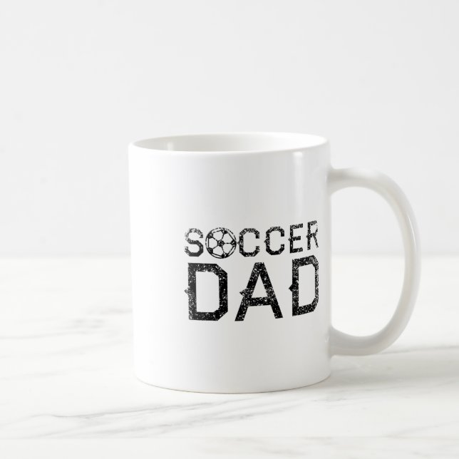 Soccer Dad Player Daddy Father 1  Coffee Mug (Right)