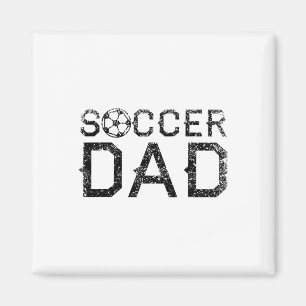 Soccer Dad Player Daddy Father  Magnet