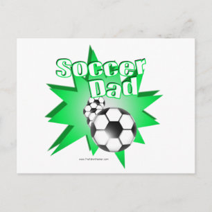 Soccer Dad Postcard