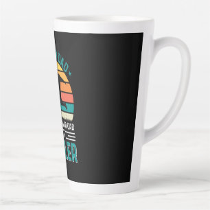 Soccer Dad Retro Sunset Latte Mug