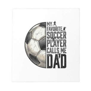 Soccer Dad Vintage Engraving Quote Vector Design_1 Notepad