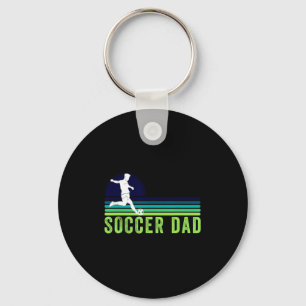 Soccer Dad Vintage Soccer 4 T Shirt Key Ring